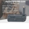 MB-D200 Vertical Grip Holder, Multi-Power Battery Pack For Nikon D200 Camera Replacement Power Charger