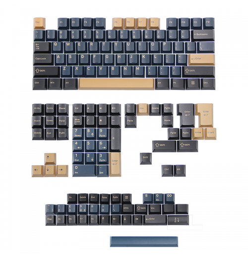 Blue Samurai Genuine Height Keycap Pbt Material Two-Tone Craft