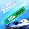 8GB KIT (2X4GB) DDR4 3200MHz Udimm Ram PC4-25600  1.2V CL22 288 Pin 1RX8 Dual Rank Non-ECC Unbuffered Desktop Computer Memory Ram Module Upgrade