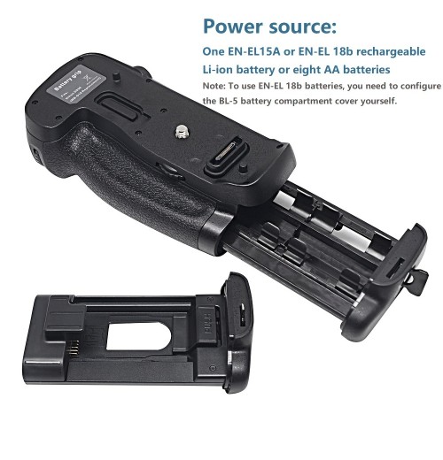 MB-D18 Vertical Battery Grip Multi-Power Battery Pack For Nikon D850 Camera Replace MB-D18