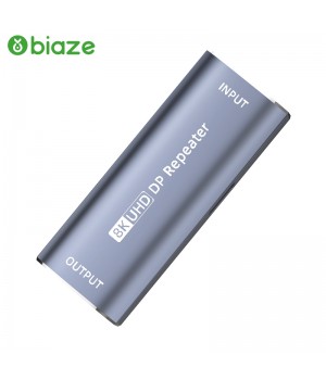 BIAZE 8K UHD DP Repeater 30 M DP1.4 Signal Amplifier