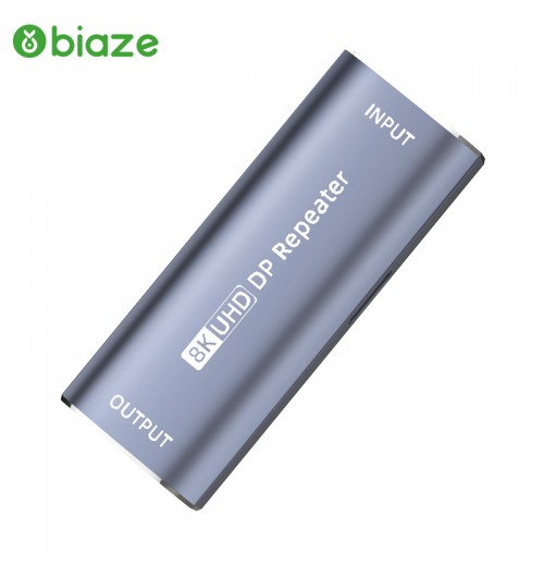 BIAZE 8K UHD DP Repeater 30 M DP1.4 Signal Amplifier